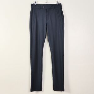 New Rhone Men's 28 Commuter Pants Life Begins Over Summer Inseam 34 Navy Blue